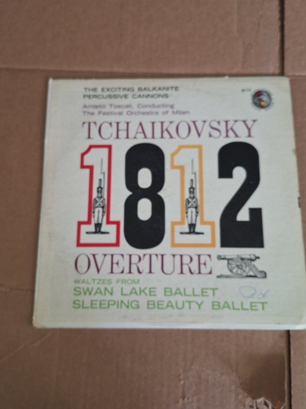 Tchaikovsky 1812 overture lp record